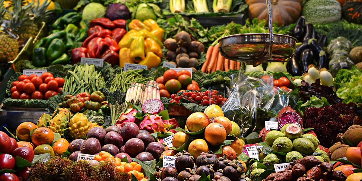 La Dieta dei colori : i 7 colori essenziali dei vegetali